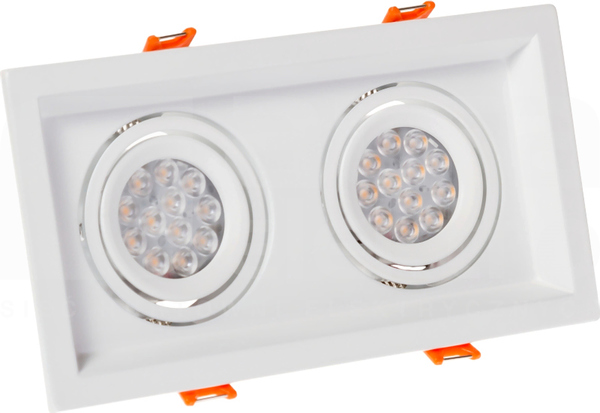MDD MINI DUE GU10 x2 Downlight LED SPECTRUM