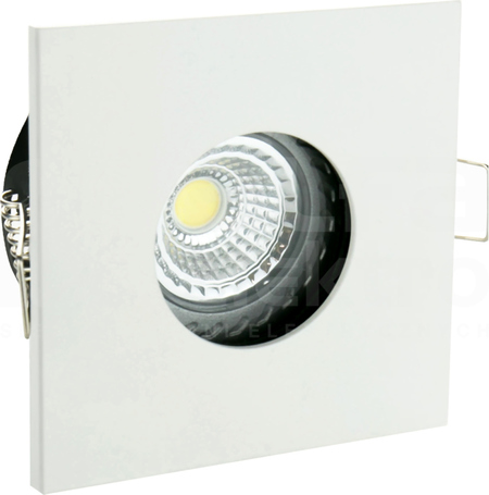 FIALE IV GU10 SQUARE WHITE IP65 Oprawa sufitowa punktowa