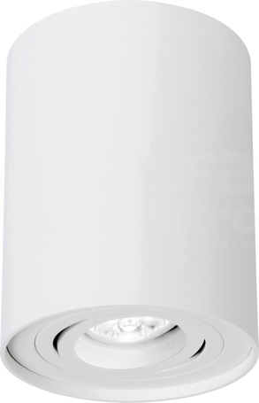 CHLOE GU10 IP20 okrągła biały Downlight LED natynkowy regulowany