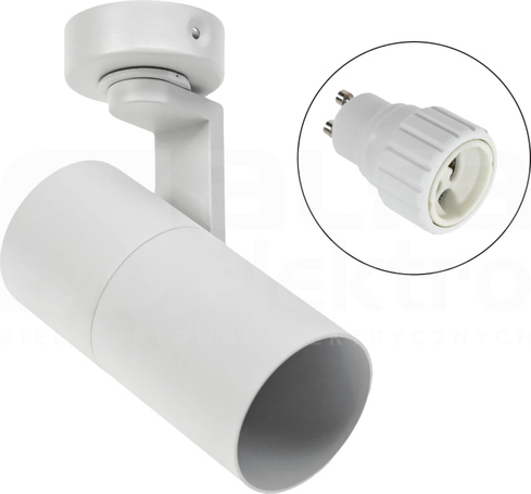 MADARA MINI II GU10 BAZA IP20 biały Oprawa LED/halogenowa