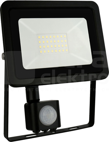 NOCTIS LUX 2 30W/WW 2600lm 230V IP44 czarny Naświetlacz LED z czujnikiem ruchu