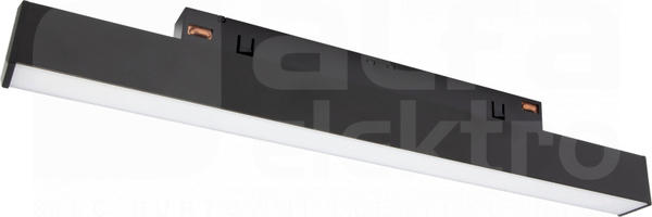 LINE S LED 8W/830 400lm 48V 100D IP20 czarny System Shift 48V oprawa (E)