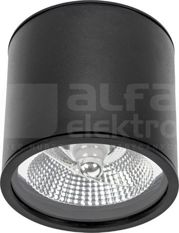 CHLOE GU10/AR111 IP65 czarny Downlight LED