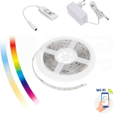 17W/5m RGBW CCT DIMM SMART WIFI Pasek LED (G)