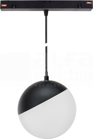 GLOBE P LED 5W/830 435lm 48V IP20 biały czarny System Shift 48V oprawa (F)