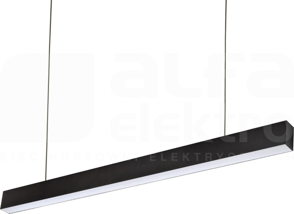 ALLDAY INSPIRE ONE 17W/840 1360lm 56cm IP44 czarny Oprawa LED