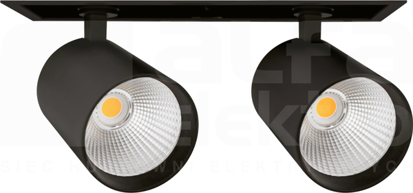 MDD PESO 2 840 2x19W 3420lm 230V 40st DALI czarny Oprawa LED (D)