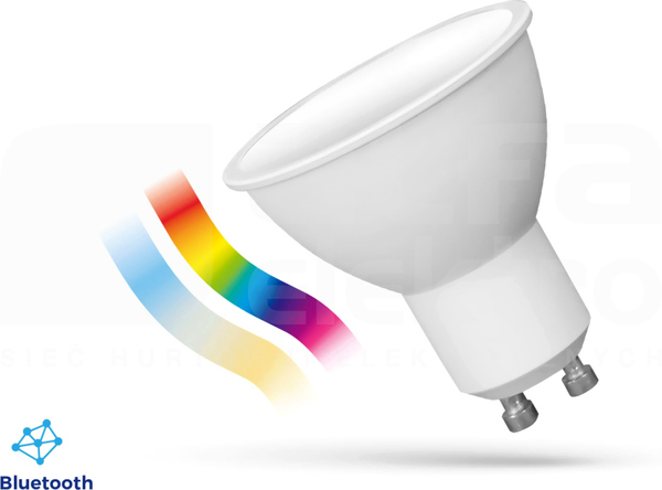 LED GU10 4,9W 230V RGBW+CCT+DIM LED GU10