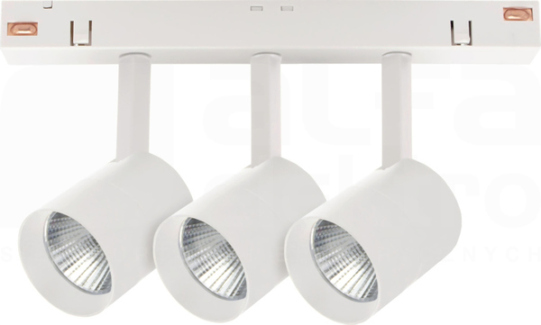 SPOT X3 LED 10W/830 900lm 24D 48V IP20 biały System Shift 48V oprawa (F)