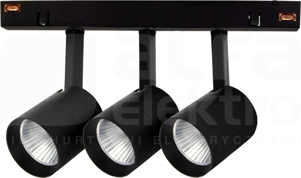 SPOT X3 LED 10W/830 900lm 24D 48V IP20 czarny System Shift 48V oprawa (F)
