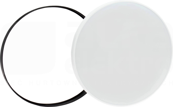 NYMPHEA BLACK & WHITE RINGS 24W NW IP54 Plafoniera LED