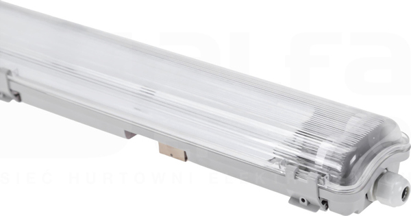 LIMEA LED TUBE SLIM 2x150 G13 IP65 szary Oprawa pod LEDtube 1,5m