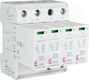 ETITEC GSM T12 275/25 4+0 Ogranicznik przepięć