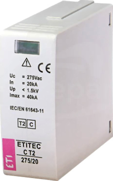 ETITEC C T2 275/20 Moduł wymienny ogranicznika przepięć