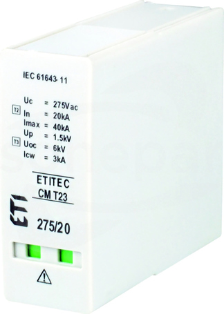 ETITEC CM T23 275/20 G Moduł wymienny ogranicznika przepięć