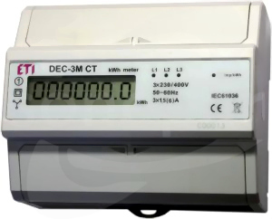 DEC-3mod CT Licznik energii trójfazowy