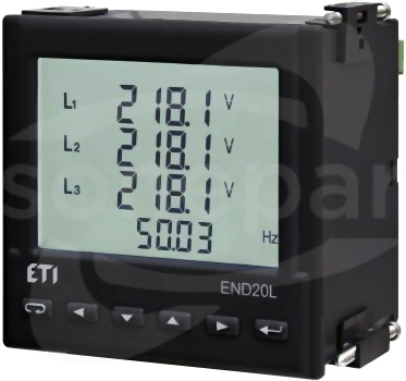 END20LRS 96x96 Analizator parametrów sieci