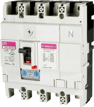 EB2S 250/4LA 250A 4P 16kA Wyłącznik mocy regulacja termiczna