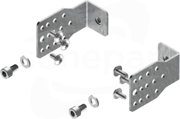 LG-V6-B SET M6 (2szt) Element mocujący