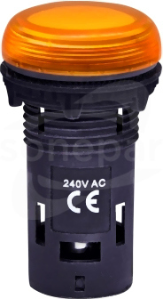 ECLI-240A-A 240V AC pomarańczowy Lampka LED