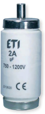 DIII gF 1,2kV 2A Wkładka topikowa szybka