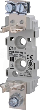 PT 00 2M6-M8 1p Podstawa bezpiecznikowa