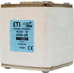 NHG3/M 800A aR 1250V Wkładka bezpiecznikowa