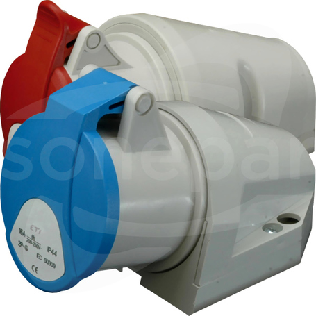 EZ 1653 16A 400A 3P+N+PE IP44 Gniazdo stałe
