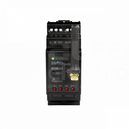ROM-24 4-kanały Odbiornik radiowy modułowy