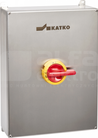 KER 3160 Y/R 3-pol.160A IP66 żółto-czer. Wyłącznik w obud.INOX