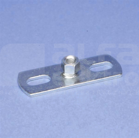 PBF M8/M10-80 Płyta bazowa do prętów gwint.