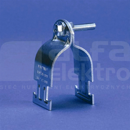 USC033HD 32,8–33,4 mm, 1" Obejma mocująca rurę do profilu strut.