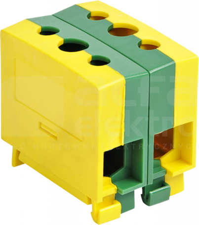 KC 2x35PE 2,5-35mm2 żółto-zielony Złączka kablowa podwójna