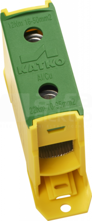 KL 1x95PE 16-95mm2 żółto-zielony Złączka kablowa pojedyńcza