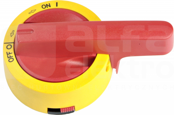 LK12/YR żółto-czer. Pokrętło