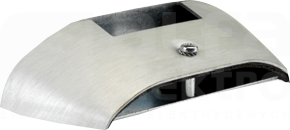 CONNECT 130x18mm aluminium Kąt redukcyjny podłoga-ściana