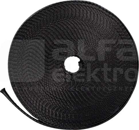 R-MTT-10M szer. 19mm dł.10mb czarny Taśma montażowa tekstylna