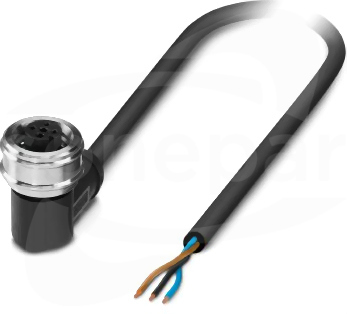 SAC-3P- 1,5-PUR/P12FR Kabel czujnika/urządzenia wykonawczego