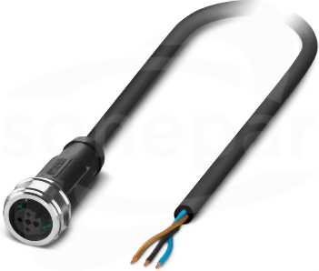 SAC-3P-10,0-PUR/P12FS Kabel czujnika/urządzenia wykonawczego