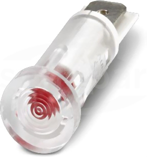 HS LCA-RD 12,5X5-F Lampka sygnalizacyjna