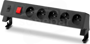 AS-WB-F/POWER STRIP 5 230-E Listwa gniazd do stołu warsztatowego