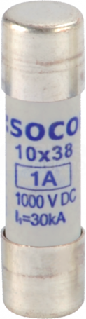 PV 10x38 gR 1A 1000VDC Wkładka topikowa (PV)