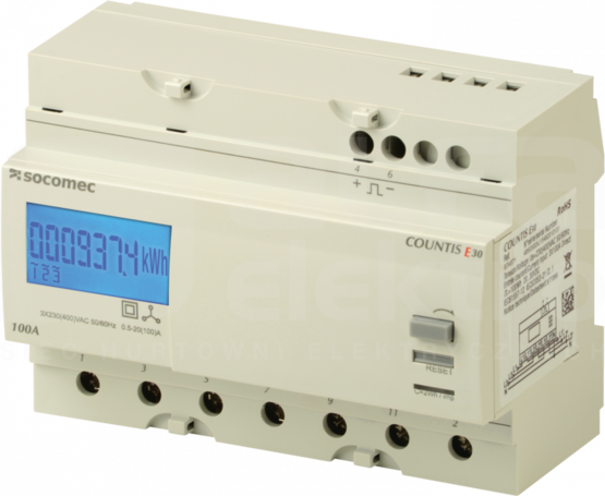 COUNTIS E30 100A Licznik energii 3F bezp.