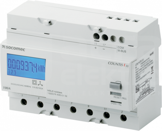 COUNTIS E35 100A MODBUS Licznik energii 3F bezp.