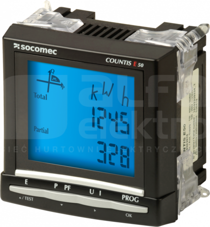 COUNTIS E50 5A Licznik energii 3F półp.