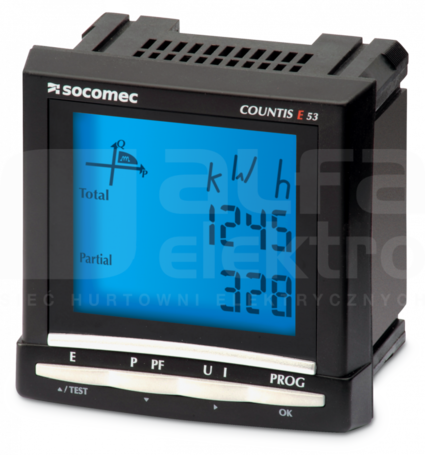 COUNTIS E53 5A RS485 Licznik energii 3F półp.