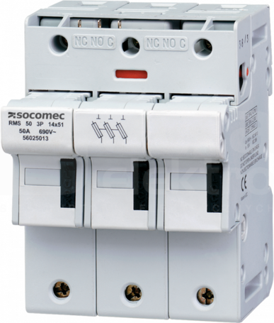 RMS 50 3P Podstawa bezpiecznikowa sygn