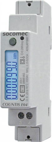 COUNTIS E04 32A Licznik energii 1F bezp.