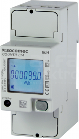 COUNTIS E16 80A Licznik energii 1F