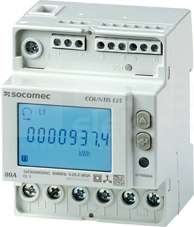 COUNTIS E26 80A Licznik energii 3F